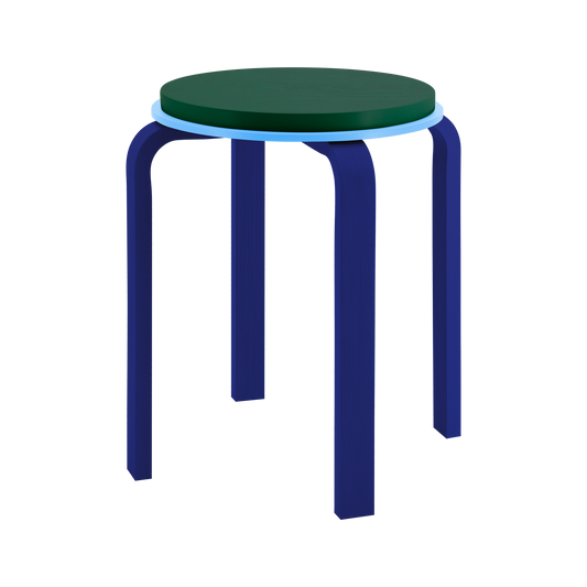 STOOL-MAX BLUE