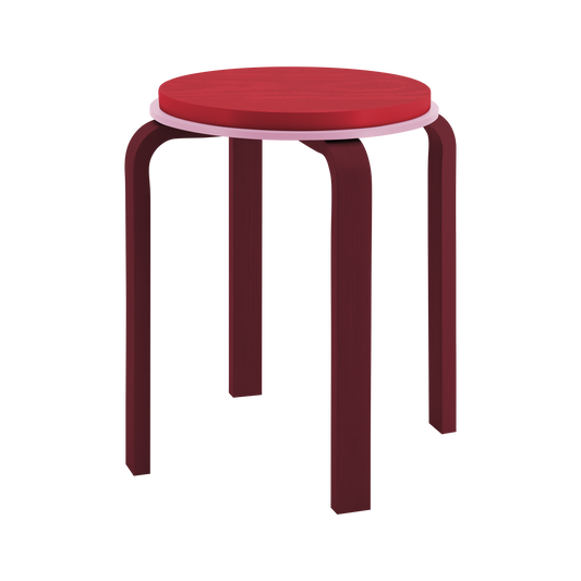STOOL-MAX RED