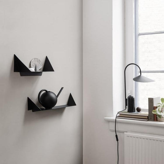 SHELF-GAMI-BLACK-LARGE (W: 60 x H: 14 x D: 16 cm)