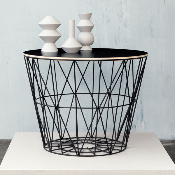 Wire Basket - Large - Black, HOME DECOR, FERM, - Fabrica