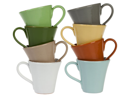 TAVOLOZZA MUG-ORANGE 10 CM HEIGHT