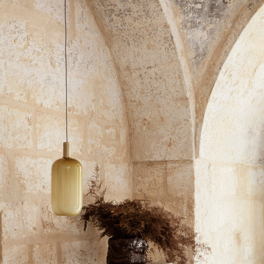 LAMP SHADE-OPAL-TALL-SOUTHERN MOSS