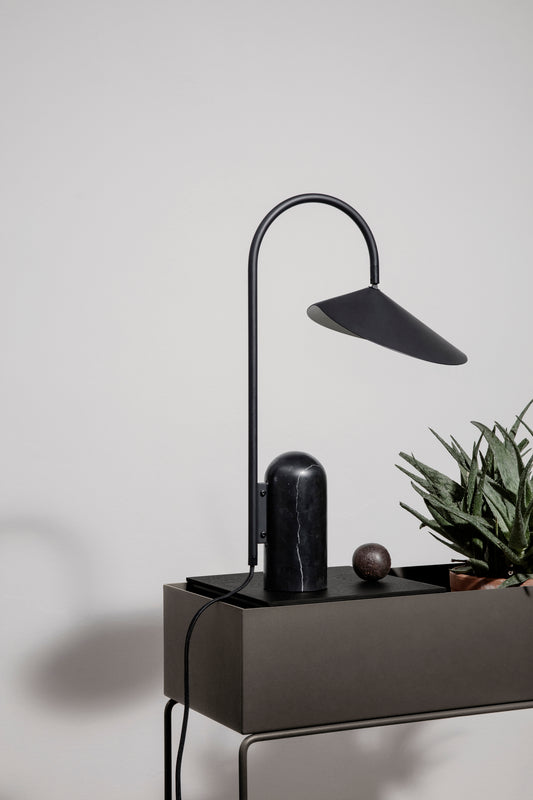 TRAY FOR PLANT BOX-OAK-BLACK