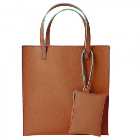SHOPPER WITH POUCH SPICE