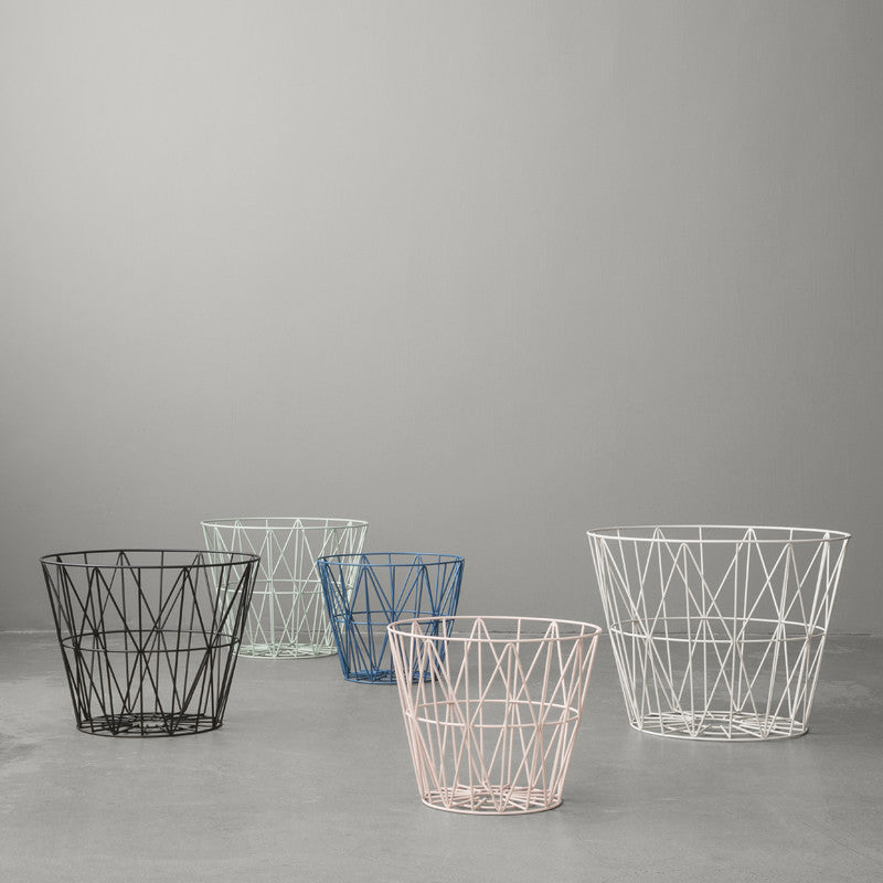 Wire Basket - Medium - Grey, HOME DECOR, FERM, - Fabrica