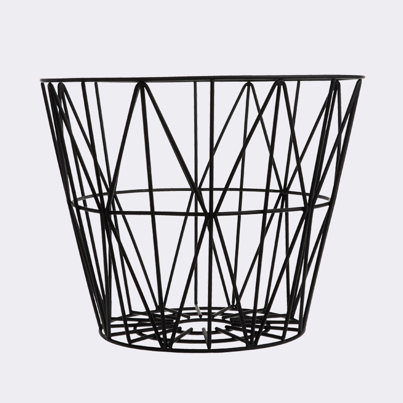Wire Basket - Small - Black, HOME DECOR, FERM, - Fabrica