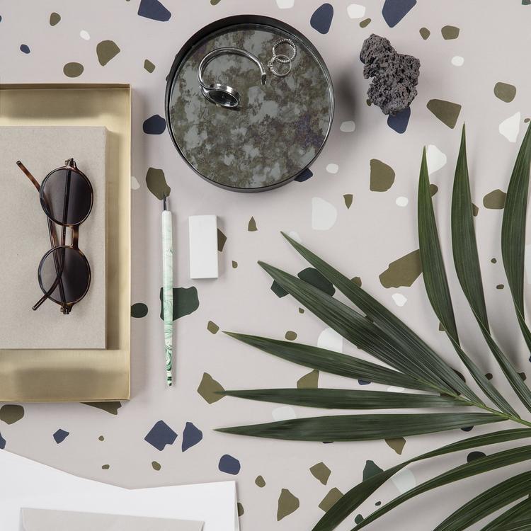 TRAY-BRASS OFFICE TRAY