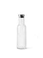 BOTTLE CARAFE 1L CLEAR/STEEL