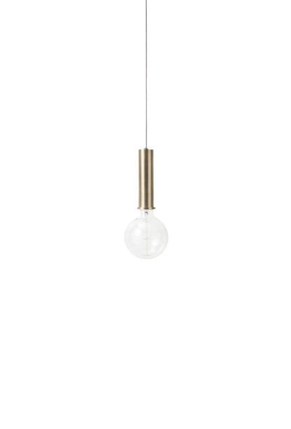 PENDANT-COLLECT-HIGH-BRASS (DIAM.6X17 CM) - Fabrica