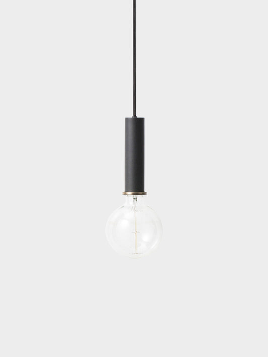 Socket Pendant High - Black, LIGHTING, FERM, - Fabrica