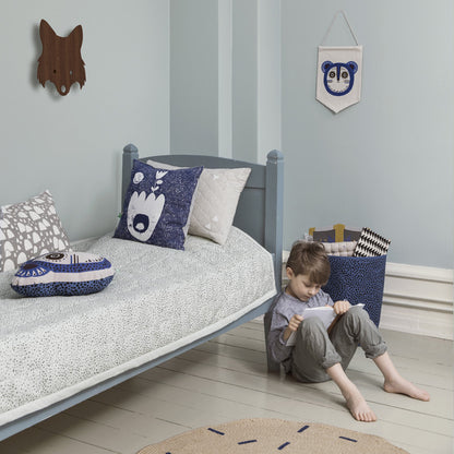 Teepee Quilted Cushion - Grey, KIDS, FERM, - Fabrica