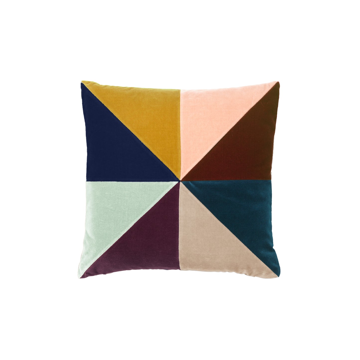 SUKI MULTI 40X40 VELVET CUSHION MULTI 4