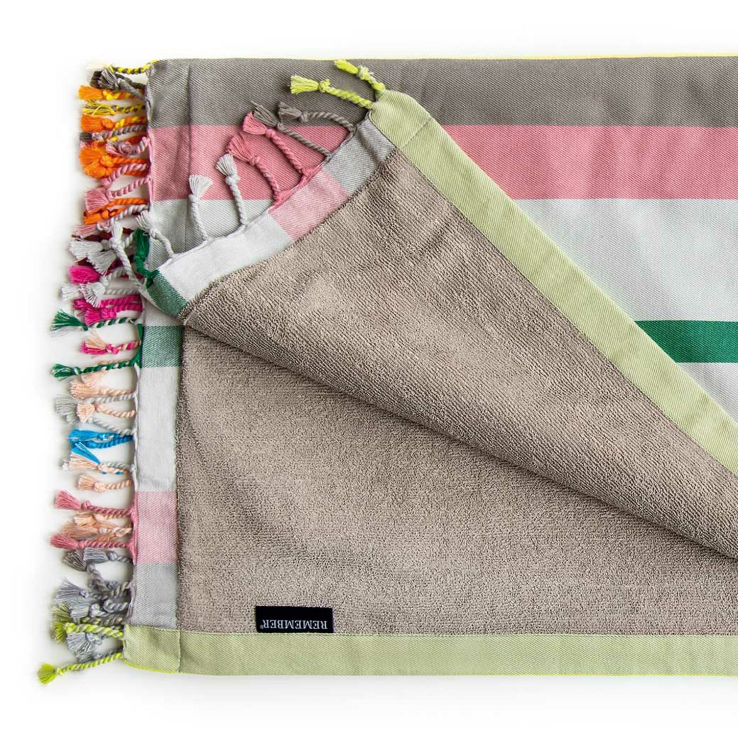 TOWEL - HAMAM BEACH TOWEL - 'MARINA'