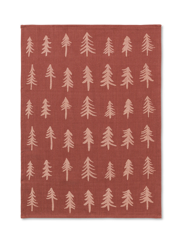 TOWEL-CHRISTMAS TEA TOWEL-CINNAMON