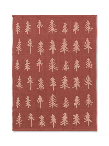 TOWEL-CHRISTMAS TEA TOWEL-CINNAMON