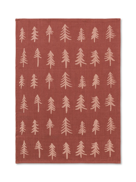 TOWEL-CHRISTMAS TEA TOWEL-CINNAMON
