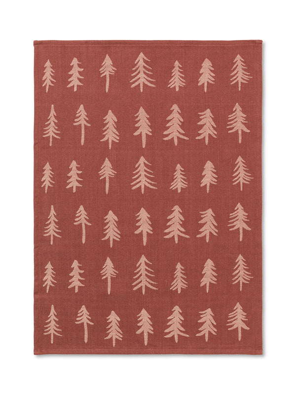 CHRISTMAS TEA TOWEL-CINNAMON