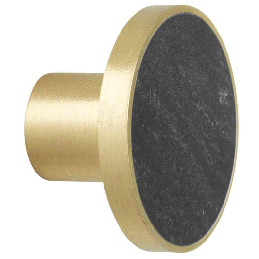 HOOK-STONE-LARGE-BLACK MARBLE