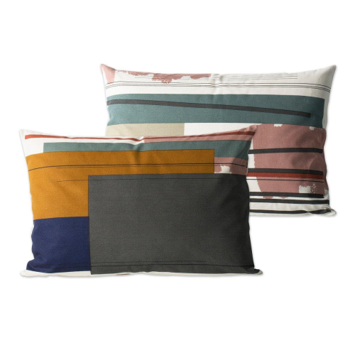 Colour Block Cushion - Large 2, HOME DECOR, FERM, - Fabrica