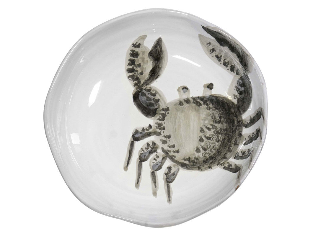 Marina Decorated soup plate With Crab, KITCHENWARE, VIRGINIA CASA, - Fabrica
