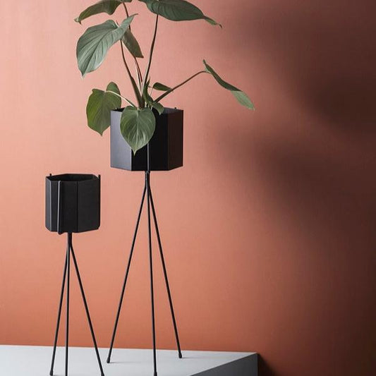 Plant Stand - Black - Low, HOME DECOR, FERM, - Fabrica