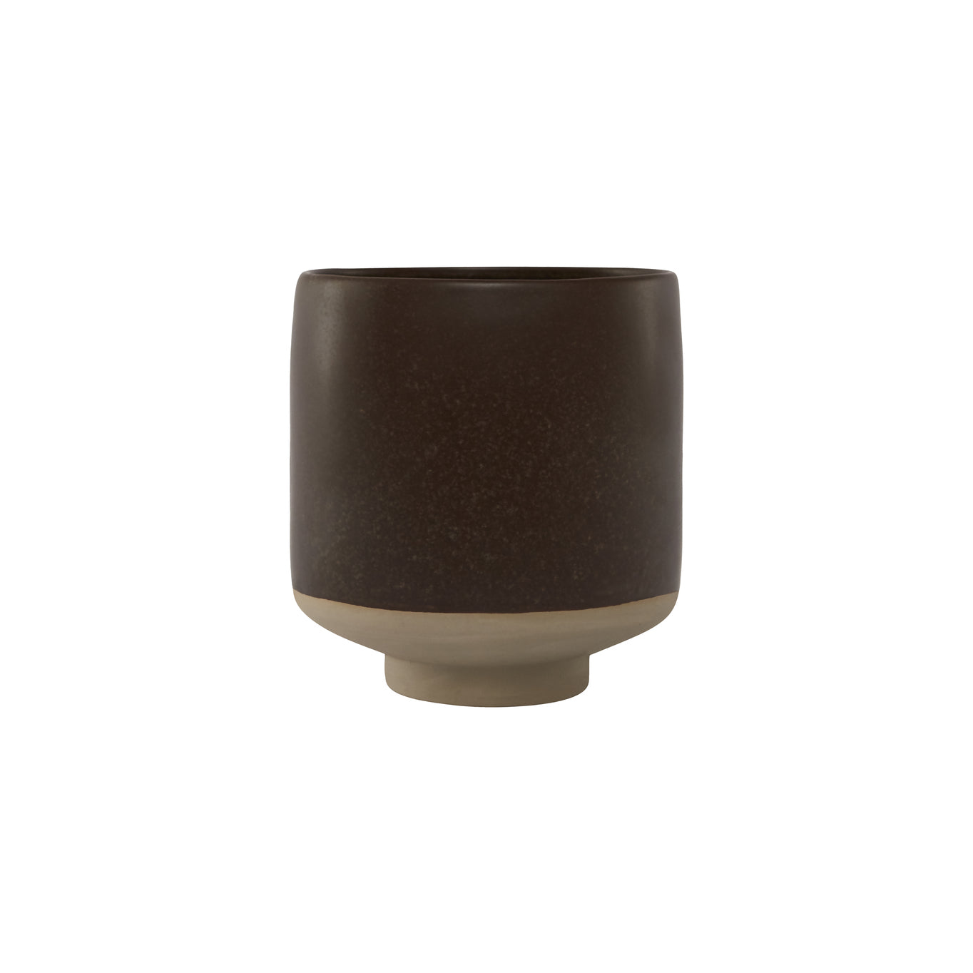PLANT POT-HAGI-BROWN
