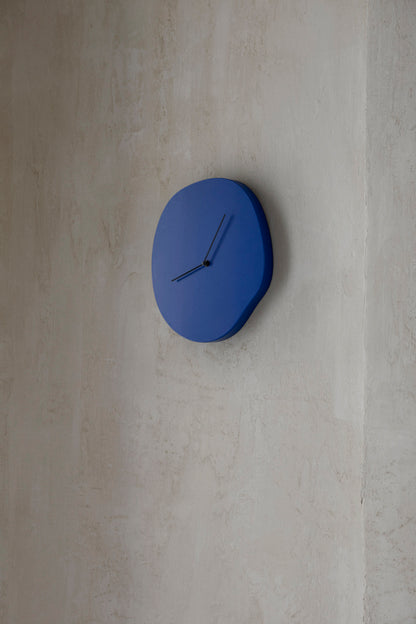 MELT WALL CLOCK-BLUE
