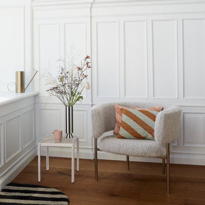 VASE-TOPPUHIGH-WHITE/BLACK