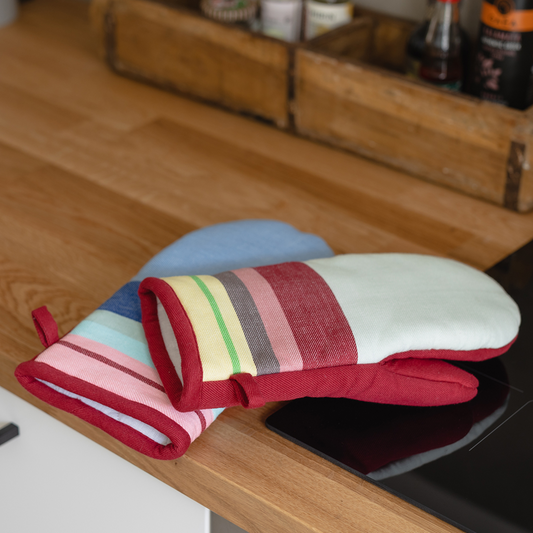 OVEN MITTS-SET NO.1