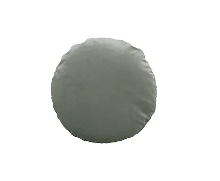 CUSHION-BASIC ROUND DIAM.45 CUSHION VELVET-ARTICHOKE