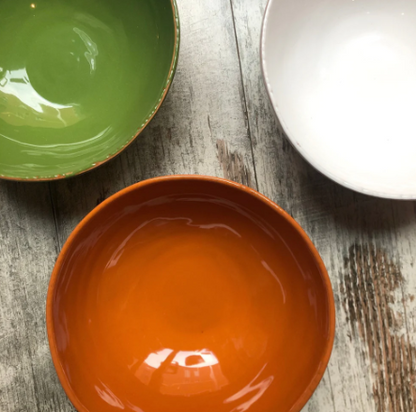 TAVOLOZZA SALAD BOWL 22 CM-BASILICO