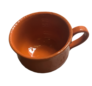 TAVOLOZZA MUG-ORANGE 9 CM HEIGHT