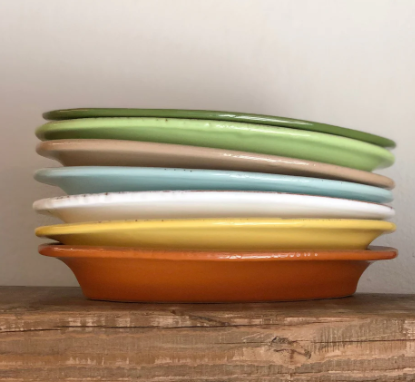 TAVOLOZZA-PLATTER-SMALL OVAL 26X15 CM-YELLOW