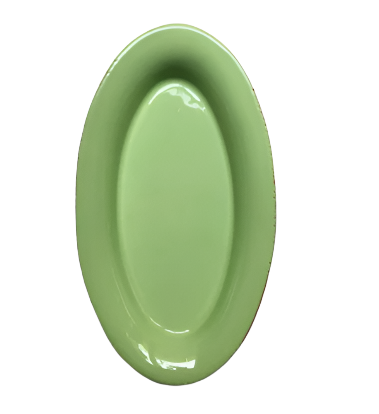 TAVOLOZZA OVAL PLATTER 41X18 CM-PISTACCHIO