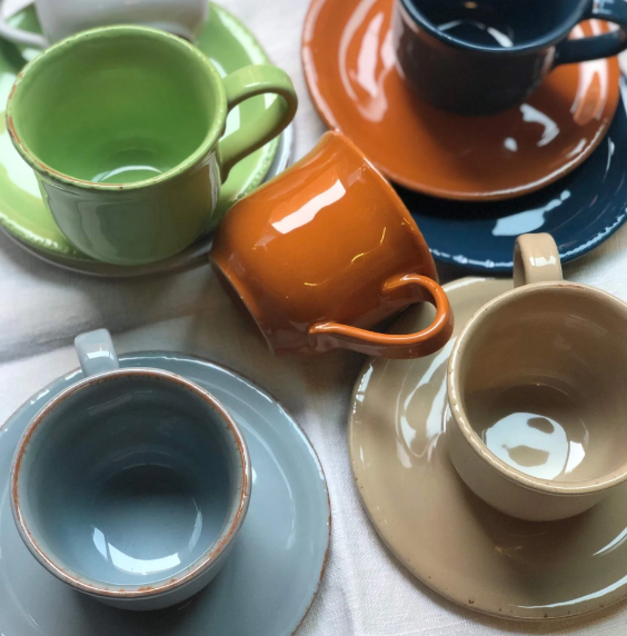 TAVOLOZZA TEA CUP + SAUCER-CAPPUCCINO