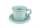 TAVOLOZZA ESPRESSO CUP + SAUCER-LIGHT BLUE