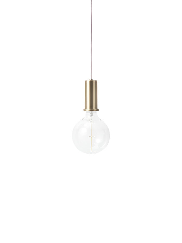 Socket Pendant Low - Brass, LIGHTING, FERM, - Fabrica