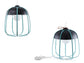Tull Lamp Pendant In Anthracite & Turquoise, LIGHTING, INCIPIT, - Fabrica