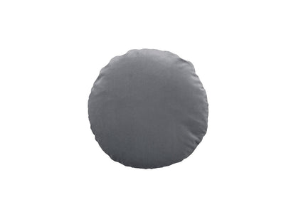 CUSHION-BASIC ROUND DIAM. 45 VELVET-STEEL GREY