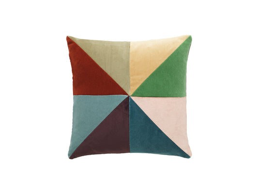 CUSHION-SUKI MULTI 40X40CM VELVET-MULTI