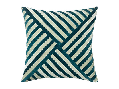LILY 55X55 CUSHION VELVET NEW PETROL-MINT