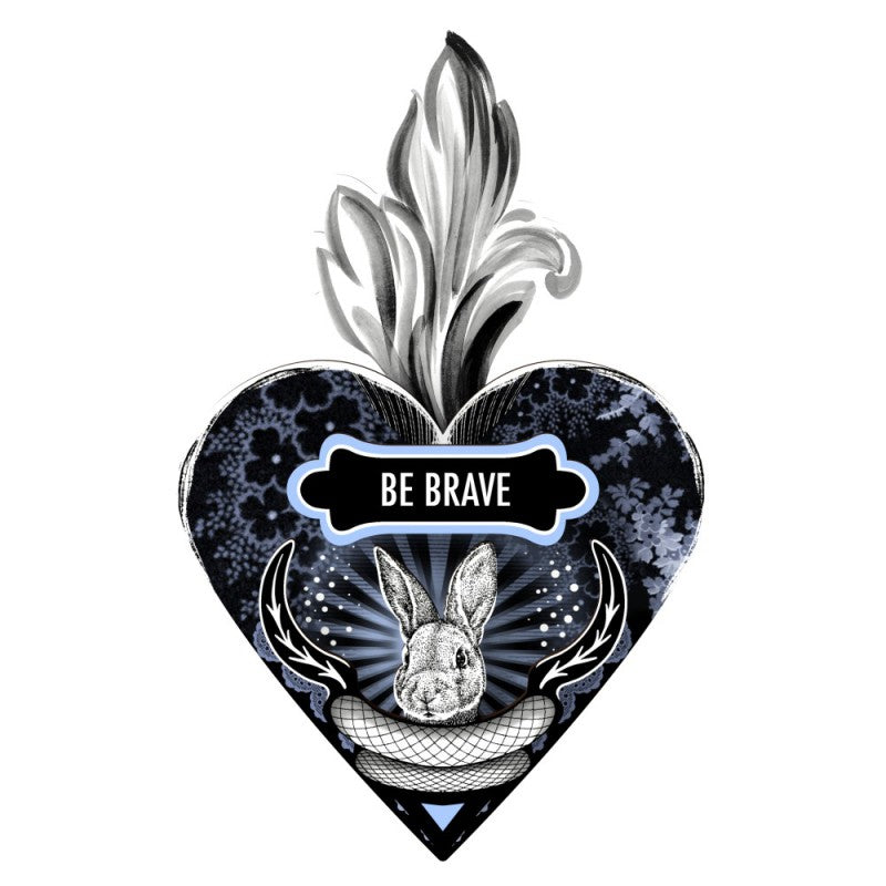 Decorative Heart - Be Brave