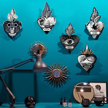 MIHO-DECORATIVE HEART-BE BRAVE