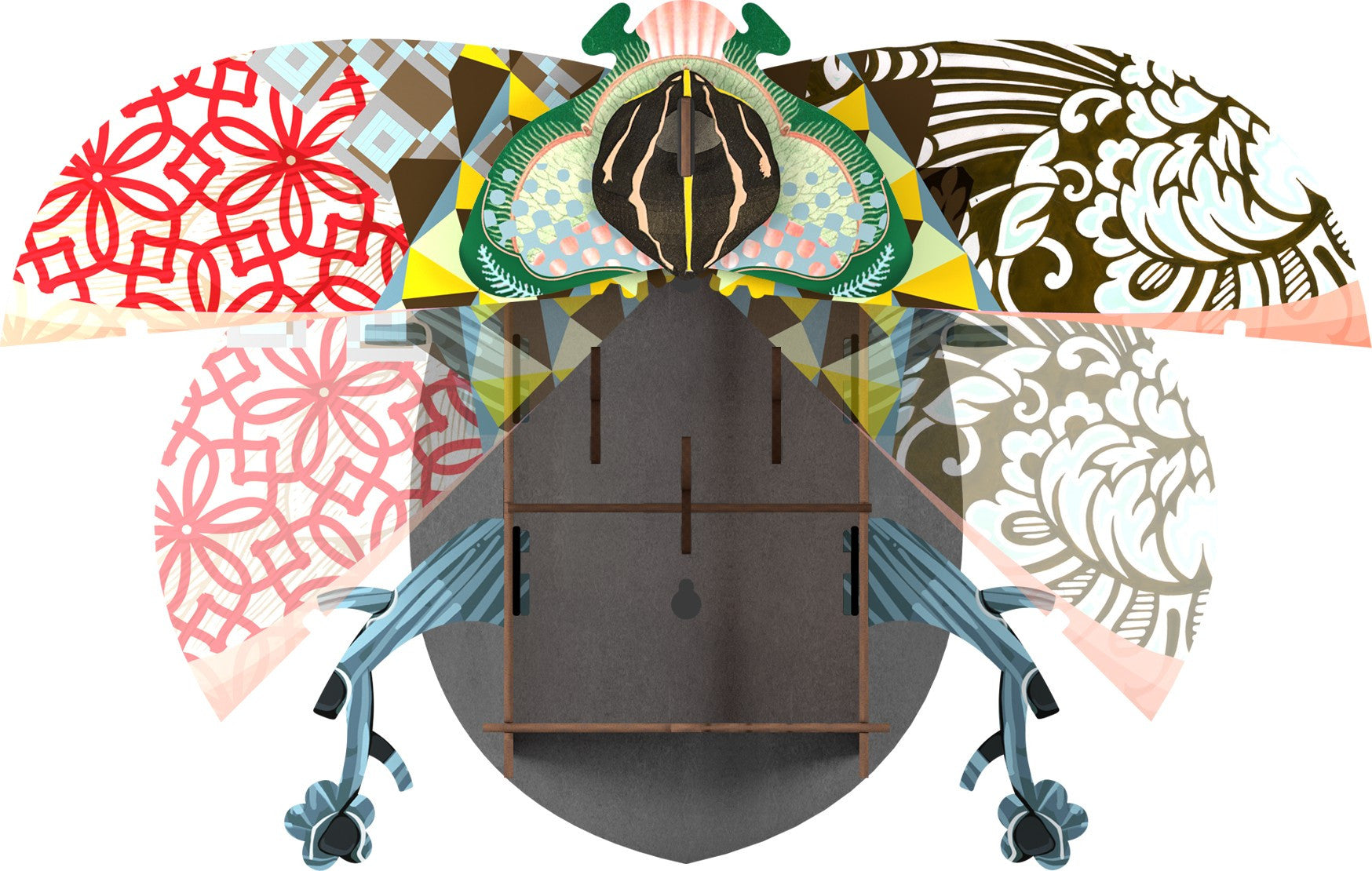 Decorative Beetle Medium - John, HOME DECOR, MIHO UNEXPECTED, - Fabrica