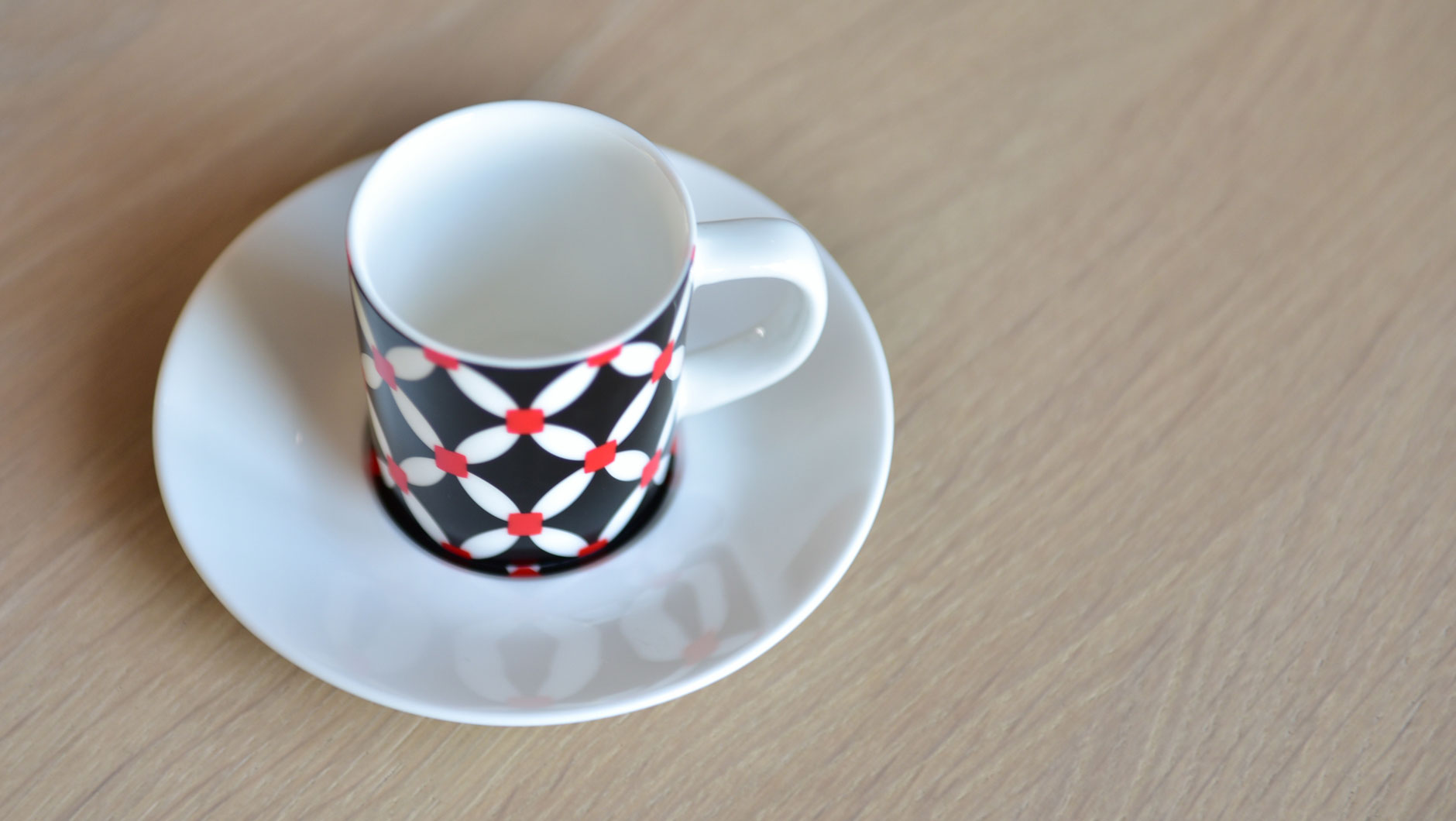 Espresso Cup+Saucer "Elise", KITCHENWARE, REMEMBER®, - Fabrica