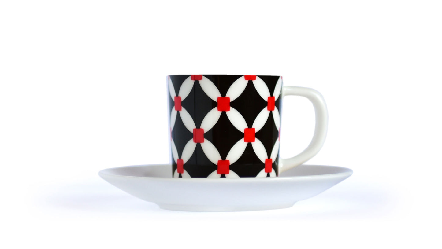 Espresso Cup+Saucer "Elise", KITCHENWARE, REMEMBER®, - Fabrica