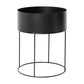 Plant Box - Black - Round
