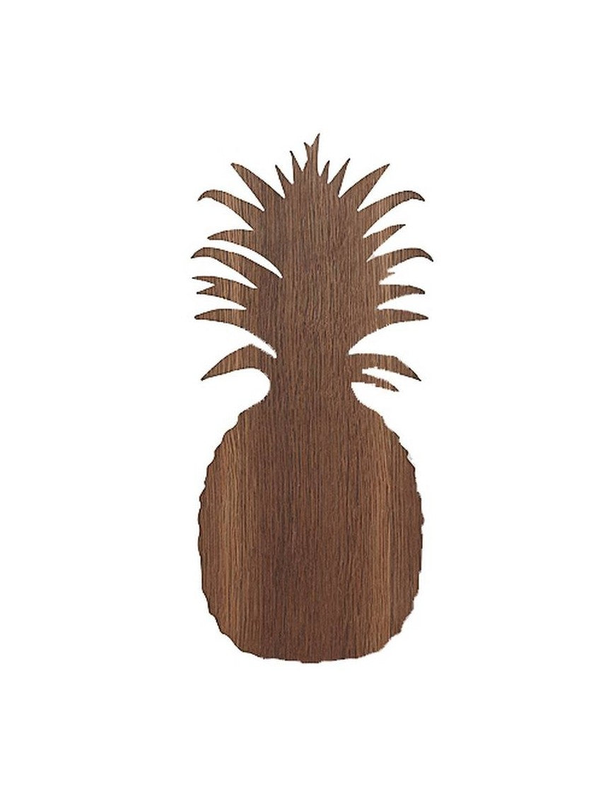Pineapple Lamp - Smoked Oak