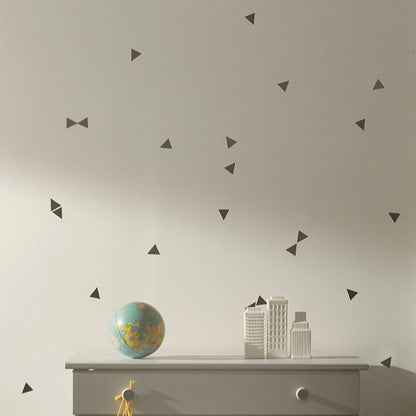 Mini Triangles Wallsticker - Black, HOME DECOR, FERM, - Fabrica