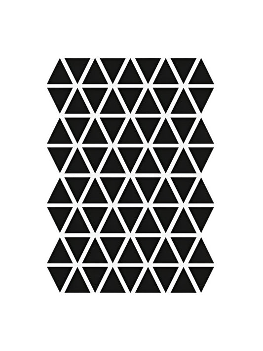 Mini Triangles Wallsticker - Black, HOME DECOR, FERM, - Fabrica